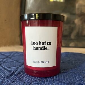 Bloom & Prosper Too Hot To Handle Sweet Strawberry Scented Candle